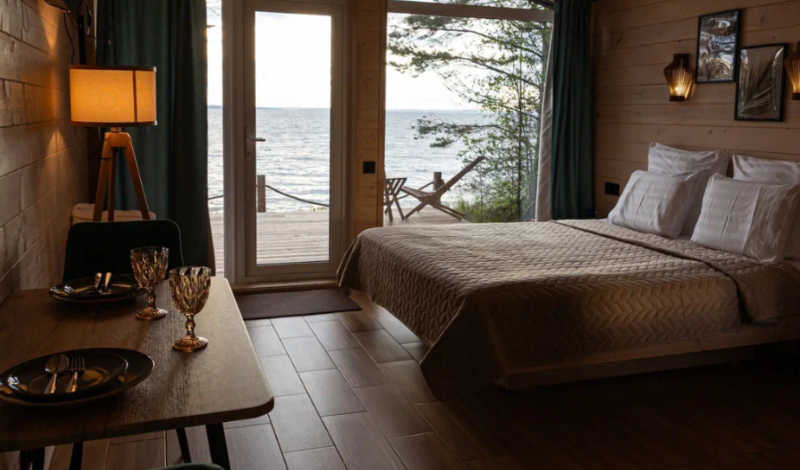 Промокод на проживание со скидкой 15% в сети природных отелей "Точка Немо"  